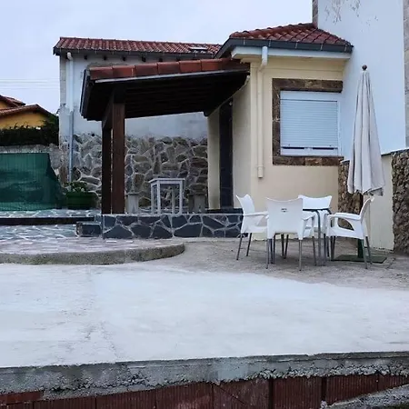 Casa Independiente Suances - 800m2 De Jardin - Parking - Wifi5g * Cortiguera